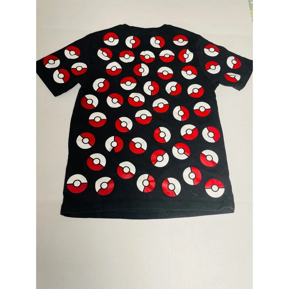 Wonder Nation Unisex Pokemon I Caught 100 Days Ball Graphic Tee /T Shirts SZ 10
